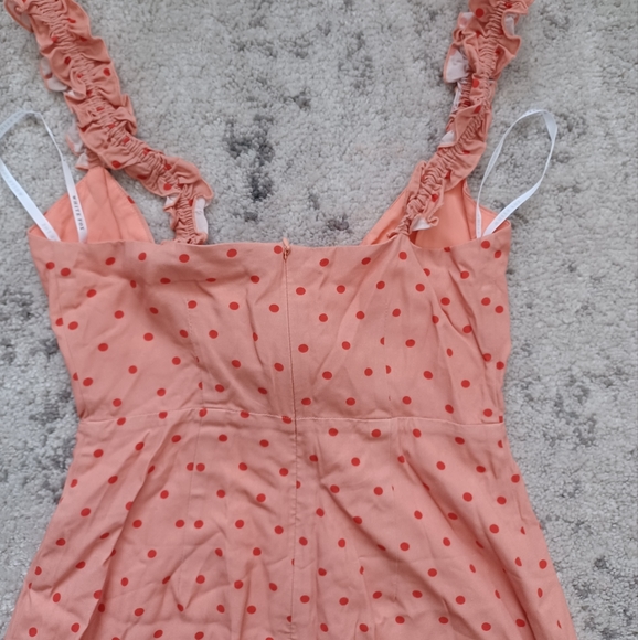 White Fox SpotOn peach dress - Picture 6 of 9